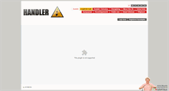 Desktop Screenshot of handler.ee